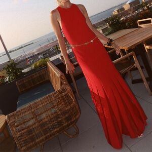 Cos store red dress